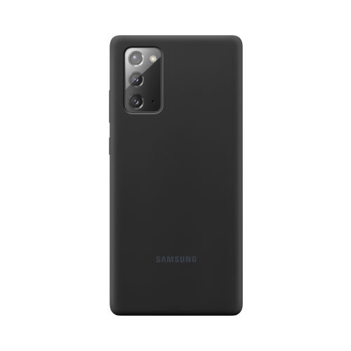 Чехол-крышка Samsung PN980TBEGRU для Note 20, силикон, черный