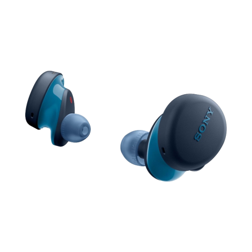 Bluetooth-гарнитура Sony WFXB700, синяя