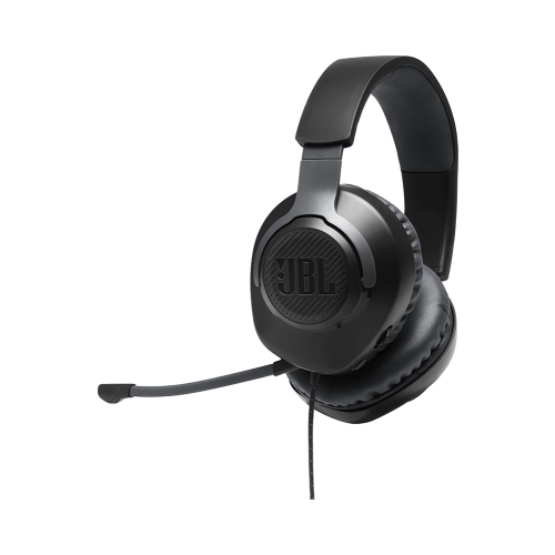 Проводная гарнитура JBL Quantum 100, черная (с кнопкой ответа)
