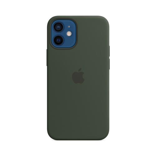 Чехол-крышка Apple MHKR3ZE/A MagSafe для iPhone 12 mini, силикон, зеленый