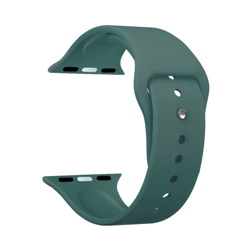 Ремешок Deppa Band Silicone для Apple Watch 38/40 mm, силиконовый, зеленый