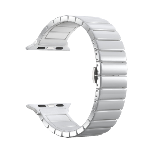 Ремешок Deppa Band Ceramic для Apple Watch 38/40 mm, керамический, белый