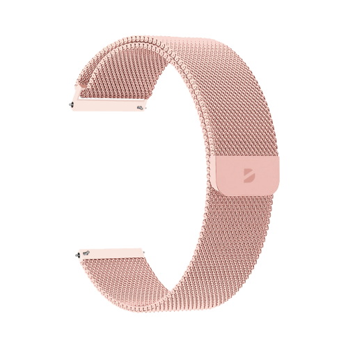 Ремешок Deppa Band Mesh универсальный, 22 mm, нержавеющая сталь, розовое золото