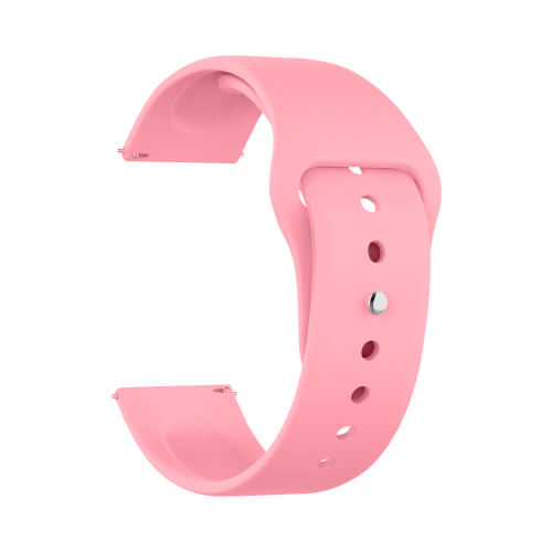 Ремешок Deppa Band Silicone универсальный, 20 mm, силиконовый, розовый
