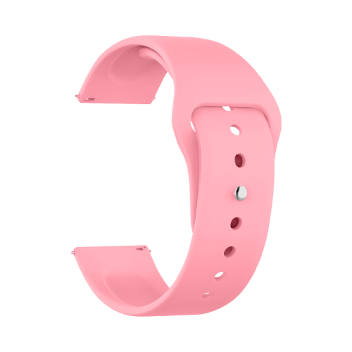 Ремешок Deppa Band Silicone универсальный, 22 mm, силиконовый, розовый