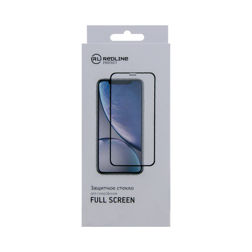 Защитное стекло RedLine для Apple iPhone 11/XR 3D Full Glue (черная рамка)
