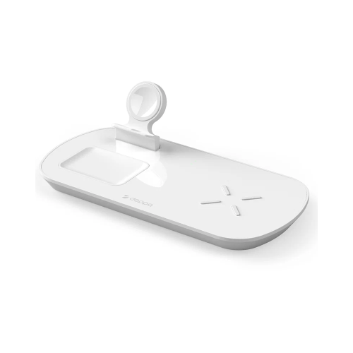 Зарядное устройство беспроводное Deppa 3 в 1: iPhone, Apple Watch, AirPods