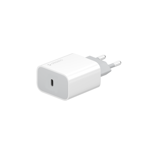 Зарядное устройство сетевое Deppa Type-C PD 20w, белое
