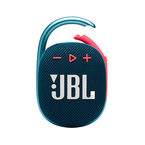 Колонка портативная JBL Clip 4, сине-розовая
