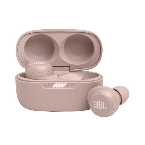 Bluetooth-гарнитура JBL LIVE Free NC+, розовая