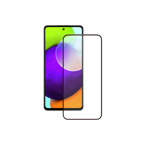 Защитное стекло Deppa для Samsung Galaxy A52 (черная рамка)