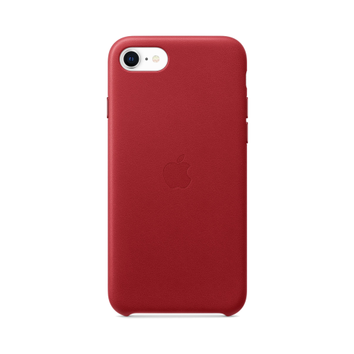 Чехол-крышка Apple MXYL2ZM/A для iPhone SE, кожа, красный
