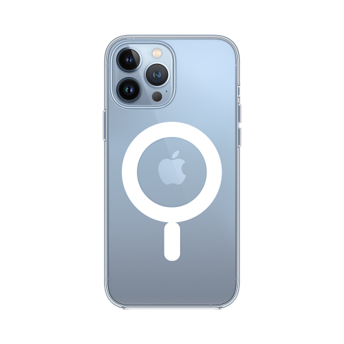 Чехол-крышка Deppa Gel MagSafe для iPhone 13 Pro Max, термополиуретан, прозрачный