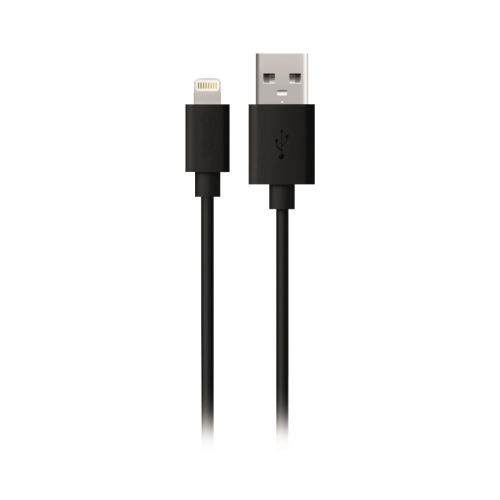 Кабель Everstone USB-A - Apple Lightning ES-CAL-001, черный