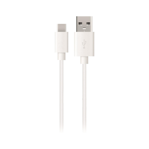 Кабель Everstone USB-A - USB-Type-C ES-CAC-003, белый