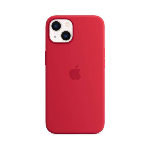 Чехол-крышка Apple MM2C3ZE/A MagSafe для iPhone 13, силикон, (PRODUCT)RED