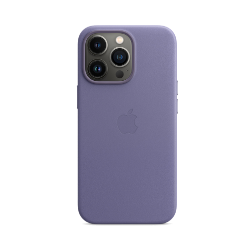 Чехол-крышка Apple MM1F3ZE/A MagSafe для iPhone 13 Pro, кожа, сиреневая глициния