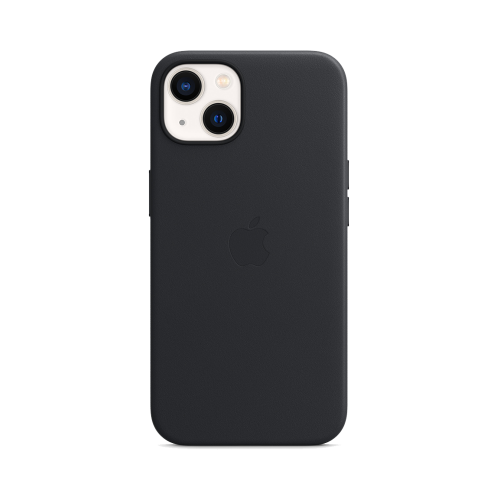 Чехол-крышка Apple MM0M3ZE/A MagSafe для iPhone 13 mini, кожа, темная ночь
