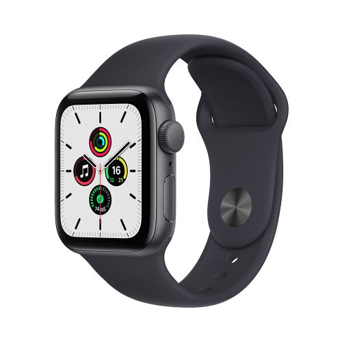Умные часы Apple Watch SE, 40 мм, серый космос (MKQ13RU/A)