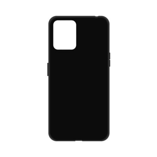 Чехол-крышка LuxCase для realme 8i, термополиуретан, черный