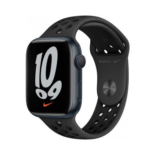 Умные часы Apple Watch Nike Series 7, 41 мм, тёмная ночь