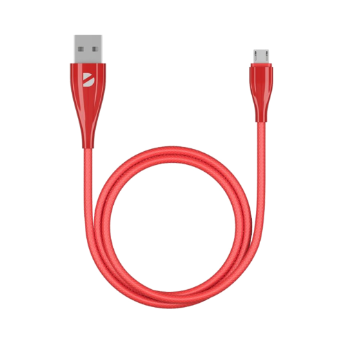 Кабель Deppa USB - micro USB, красный (1 метр)