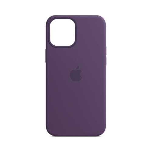 Чехол-крышка Apple MK033ZE/A MagSafe для iPhone 12 / 12 Pro, силикон, фиолетовый
