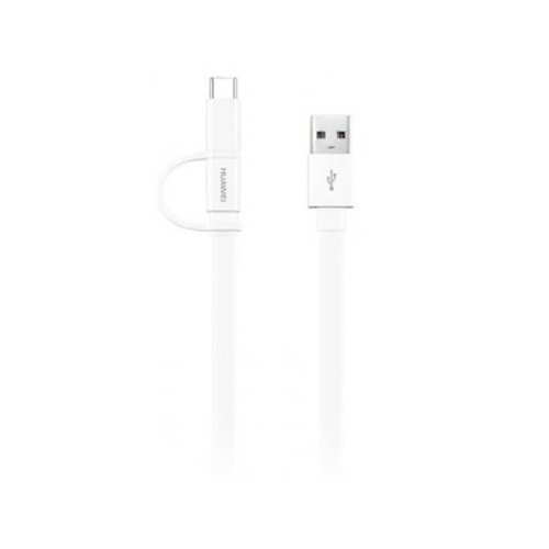 Кабель HUAWEI AP55 microUSB/USB Type-C 1,5 м, белый