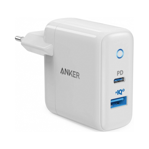Зарядное устройство сетевое Anker PowerPort PD TypeC/USB A 18W/15W A2626LD1