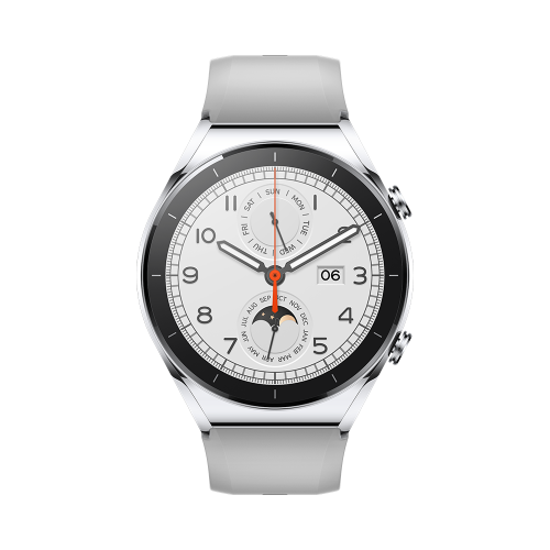 Умные часы Xiaomi Mi Watch S1 GL, серебристые