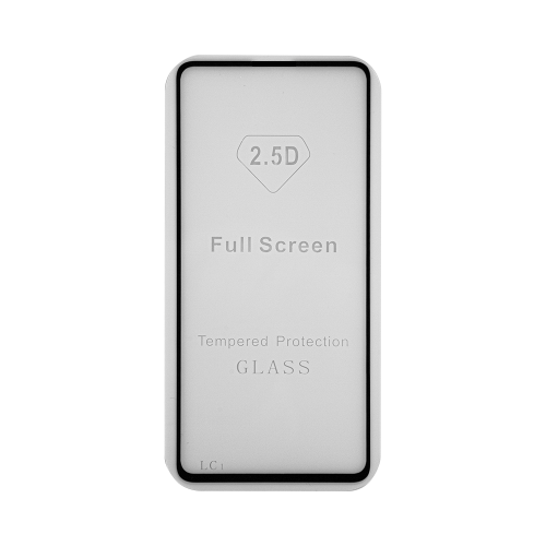 Защитное стекло LuxCase для Samsung Galaxy A12 3D Full Glue (черная рамка)