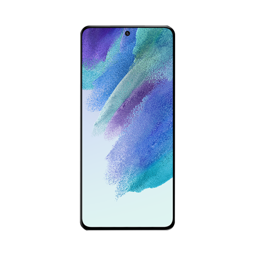 Защитное стекло Deppa для Samsung Galaxy S21 FE 2.5D Full Glue (черная рамка)