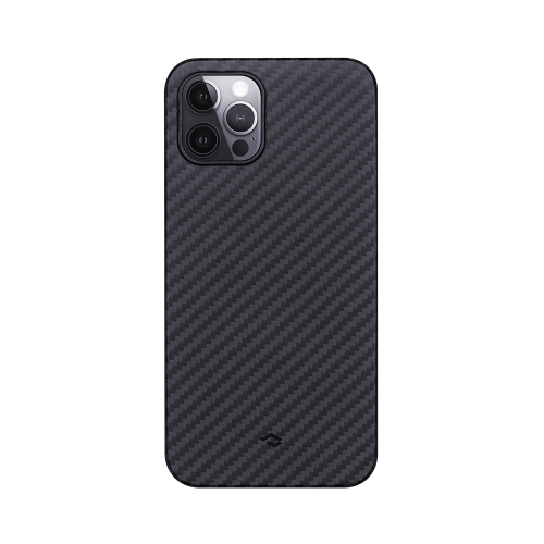 Чехол-крышка Pitaka MagEZ Case для iPhone 12/12 Pro, кевлар, черно-серый