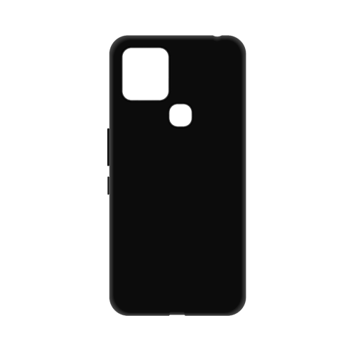 Чехол-крышка LuxCase для Infinix Smart 6, термополиуретан, черный