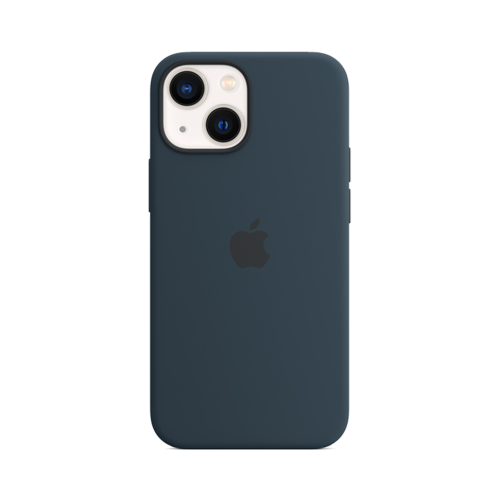 Чехол-крышка Apple MM213ZE/A MagSafe для iPhone 13 mini, силикон, синий омут
