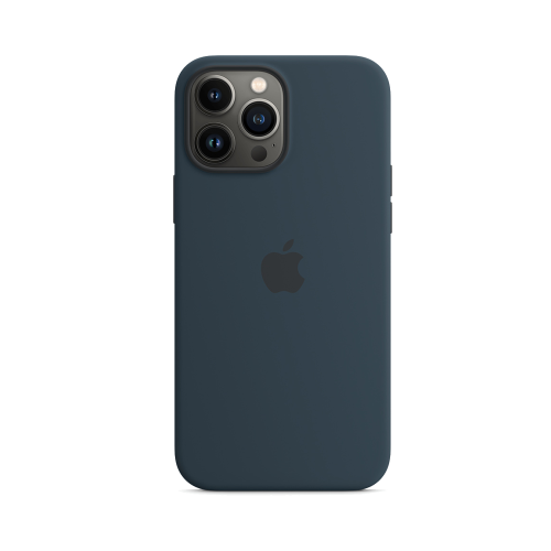 Чехол-крышка Apple MM2T3ZE/A MagSafe для iPhone 13 Pro Max, силикон, синий омут