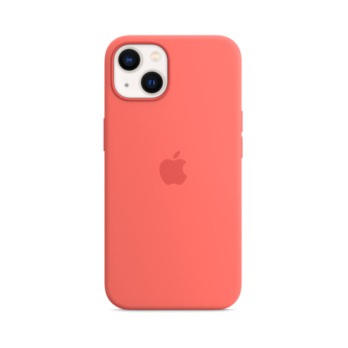Чехол-крышка Apple MM253ZE/A MagSafe для iPhone 13, силикон, розовый помело