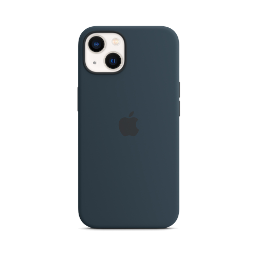 Чехол-крышка Apple MM293ZE/A MagSafe для iPhone 13, силикон, синий омут