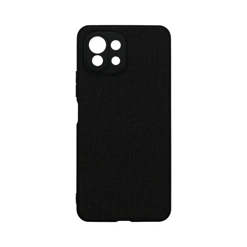 Чехол-крышка LuxCase для Xiaomi 11 Lite 5G NE, термополиуретан, черный