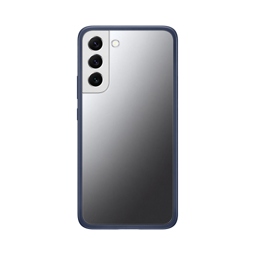 Чехол-крышка Samsung EF-MS906CNEGRU для Galaxy S22+ с рамкой, поликарбонат / полиуретан, темно-синий