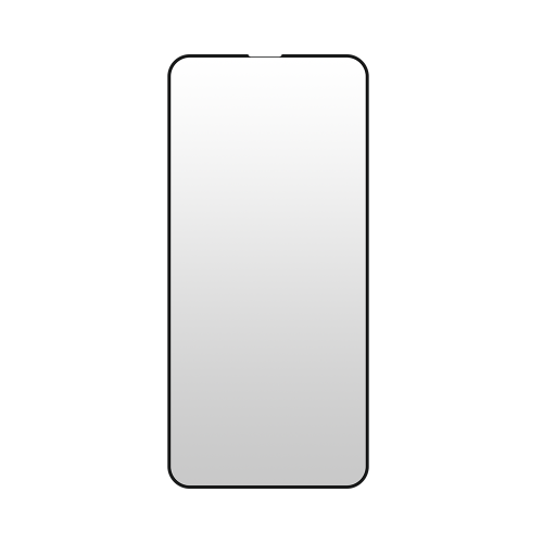 Защитное стекло Deppa для Apple iPhone 13 Pro Max 2.5D Full Glue (черная рамка)