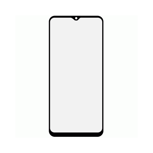 Защитное стекло Gresso для realme C30 2.5D Full Glue (черная рамка)
