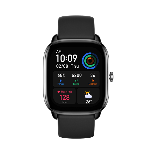 Умные часы Amazfit GTS 4 Mini, черные