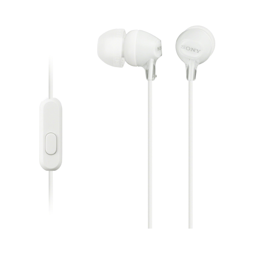 Проводная гарнитура Sony MDR-EX15APW, белая