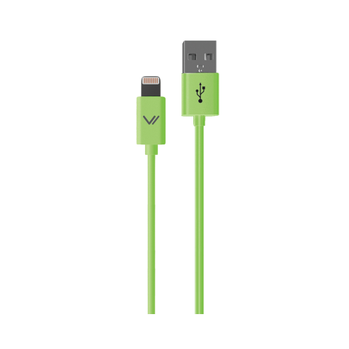 Кабель Vertex Lightning, зеленый