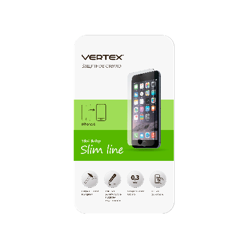 Защитное стекло Vertex для iPhone 6 Plus