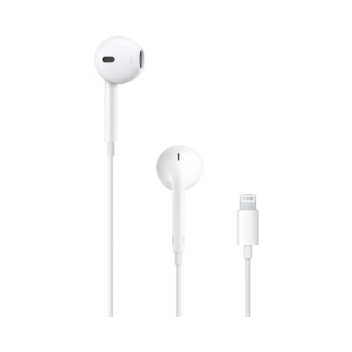 Проводная гарнитура Apple EarPods с разъёмом Lightning, белая