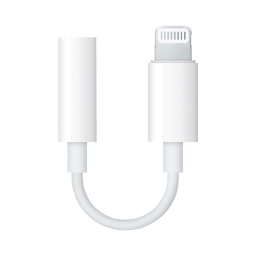 Адаптер Apple Lightning на Jack 3,5 мм MMX62ZM/A, белый