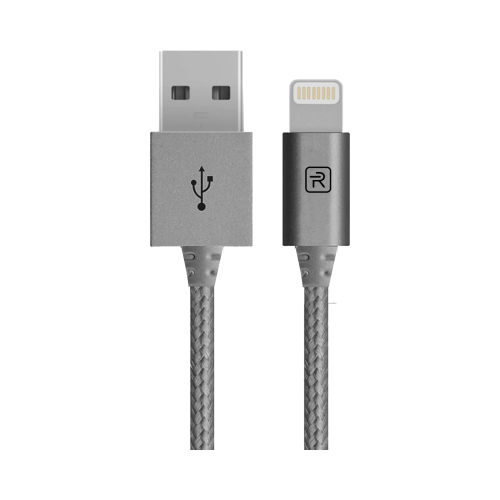 Кабель Revocharge USB - Lightning, серый