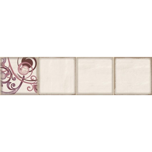 Керамическая плитка Eletto Ceramica Faenza Wine Ornament Frise 2 15.6x63 15.6x63 Faenza 586842004